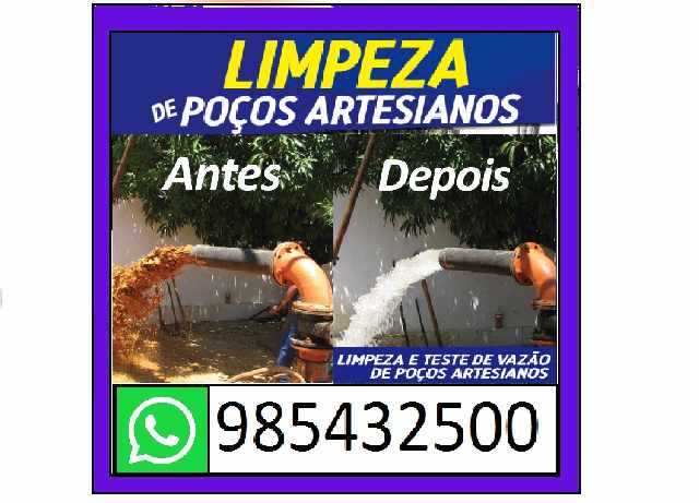 Foto 1 - Limpeza e manuteno de poos  artesianos