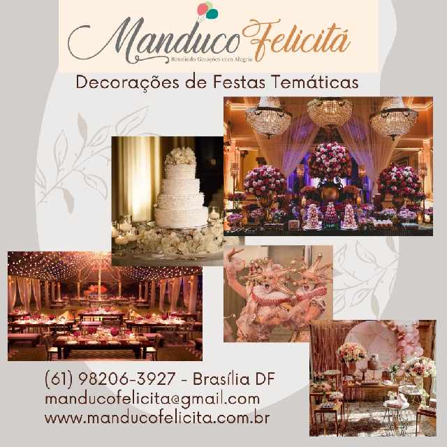 Foto 1 - Decorao para festas - manduco felicit